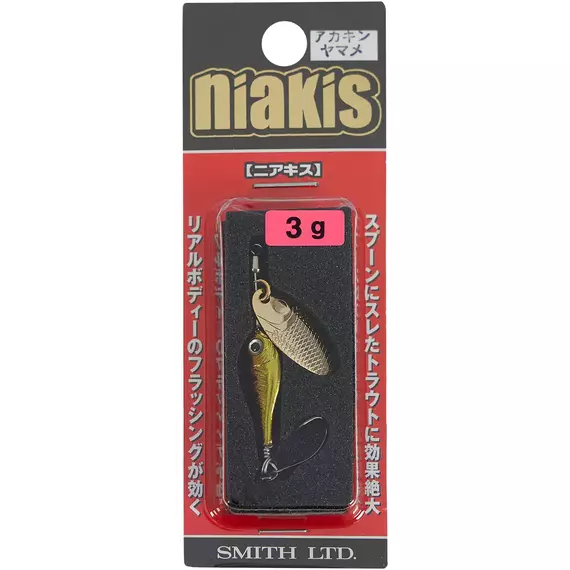 Блешня Smith Niakis 48mm 3.0g #19 Red King Yamame, фото , изображение 2